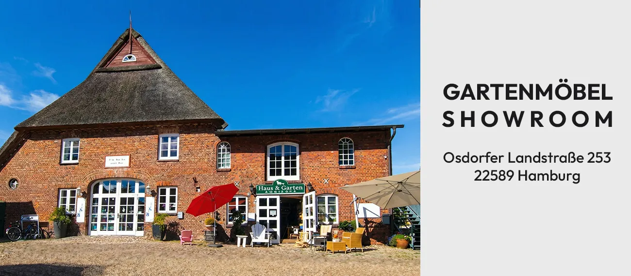 Gartenmöbel Showroom